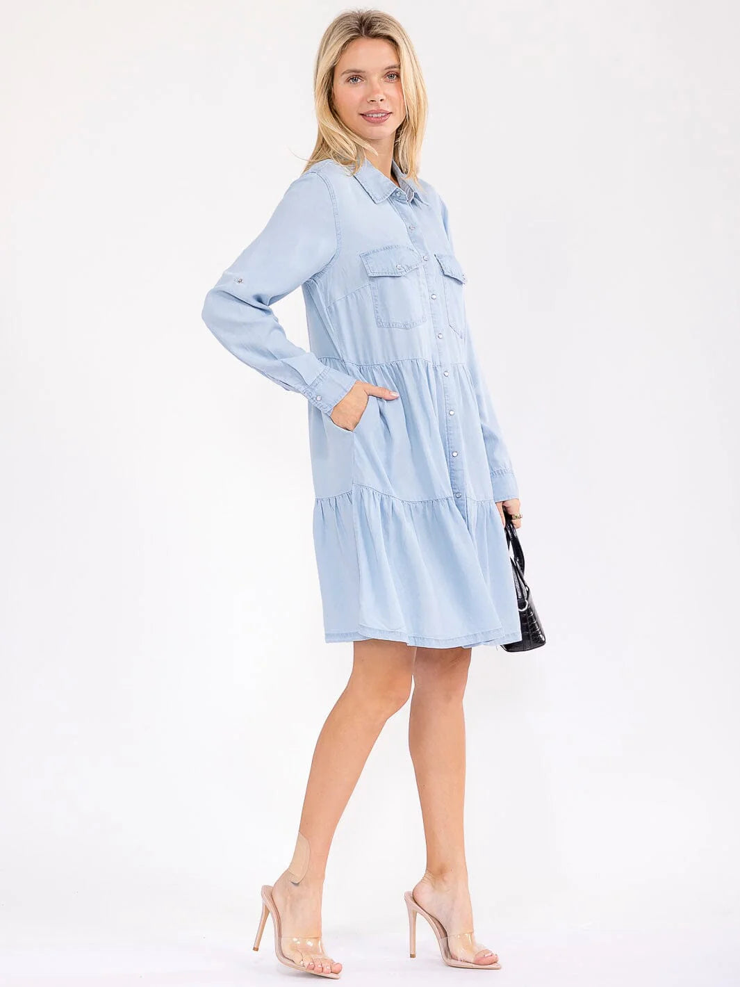 Made for Me Chambray Dress W330