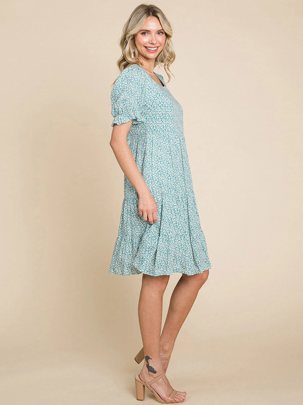 Busy Day Tiered Dress W335