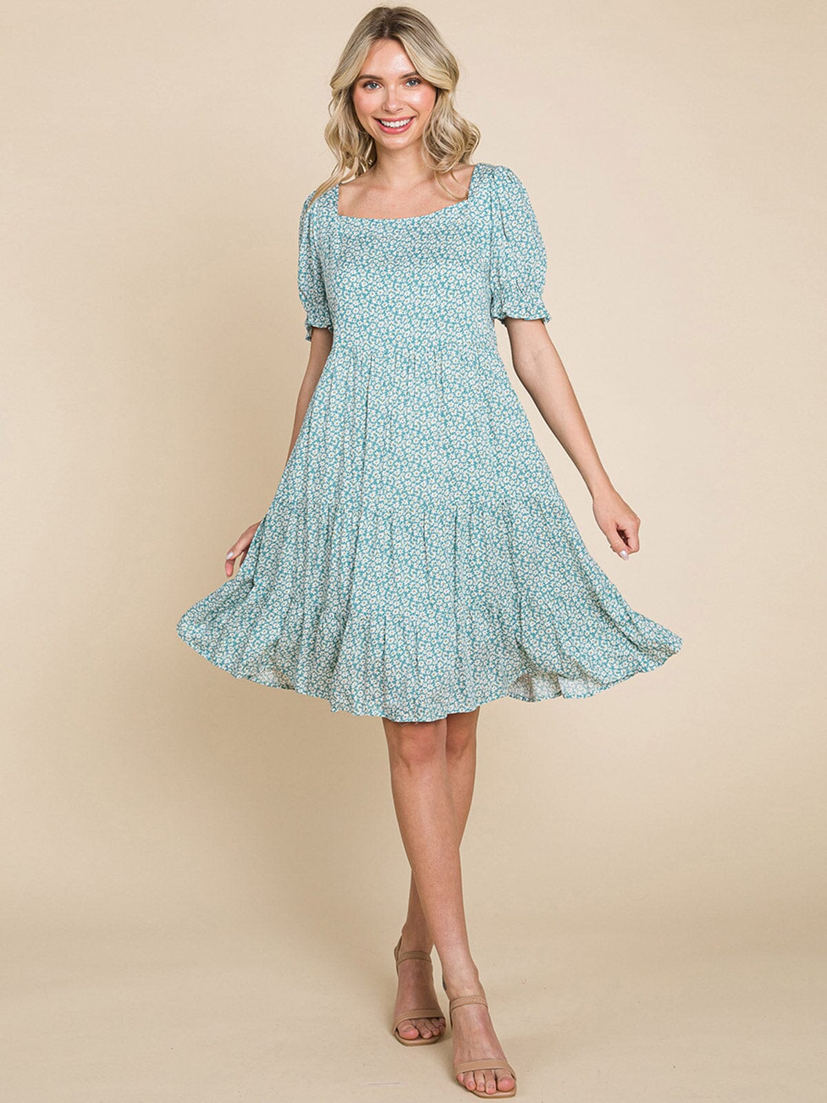 Busy Day Tiered Dress W335