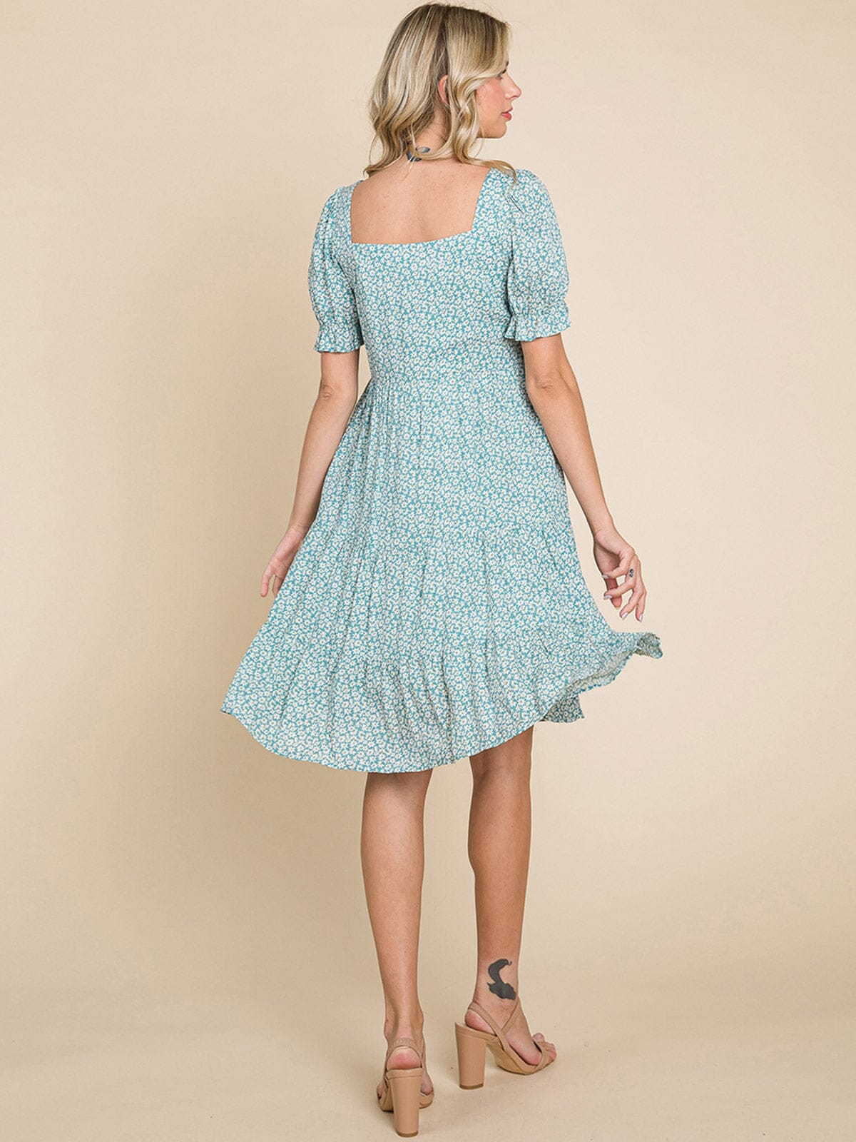 Busy Day Tiered Dress W335