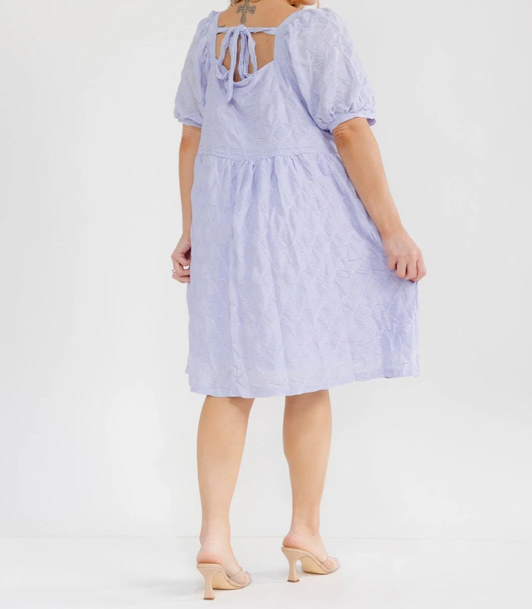 Bama Bow Pockets Dress W336