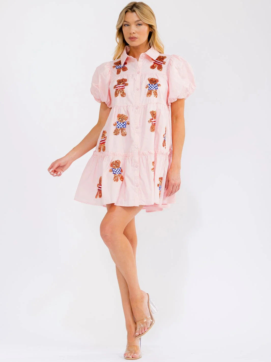 Fun Sequin Dress W353