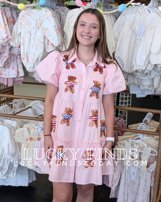 Fun Sequin Dress W353