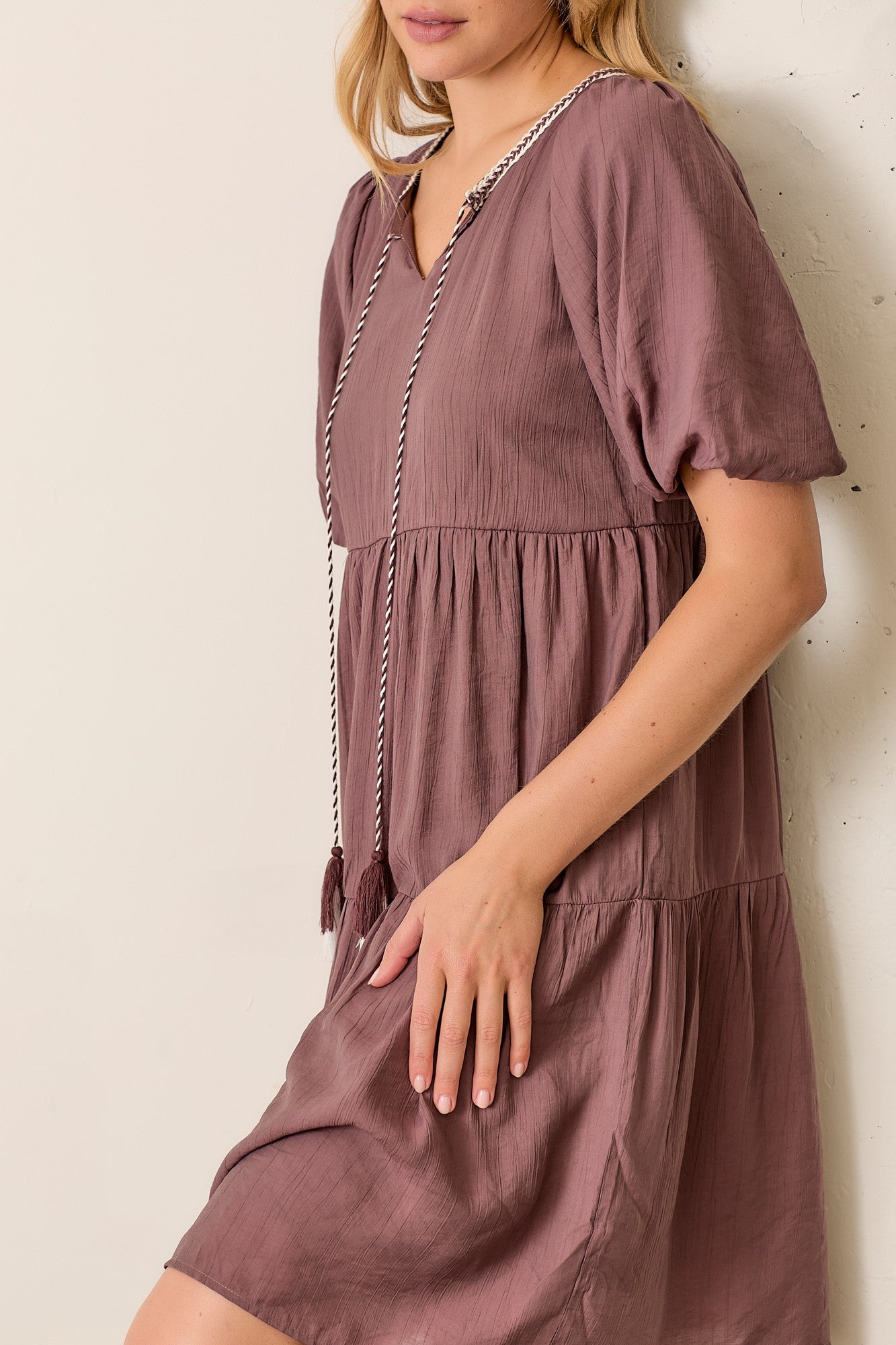 Eclipse Beauty Tiered Dress W373
