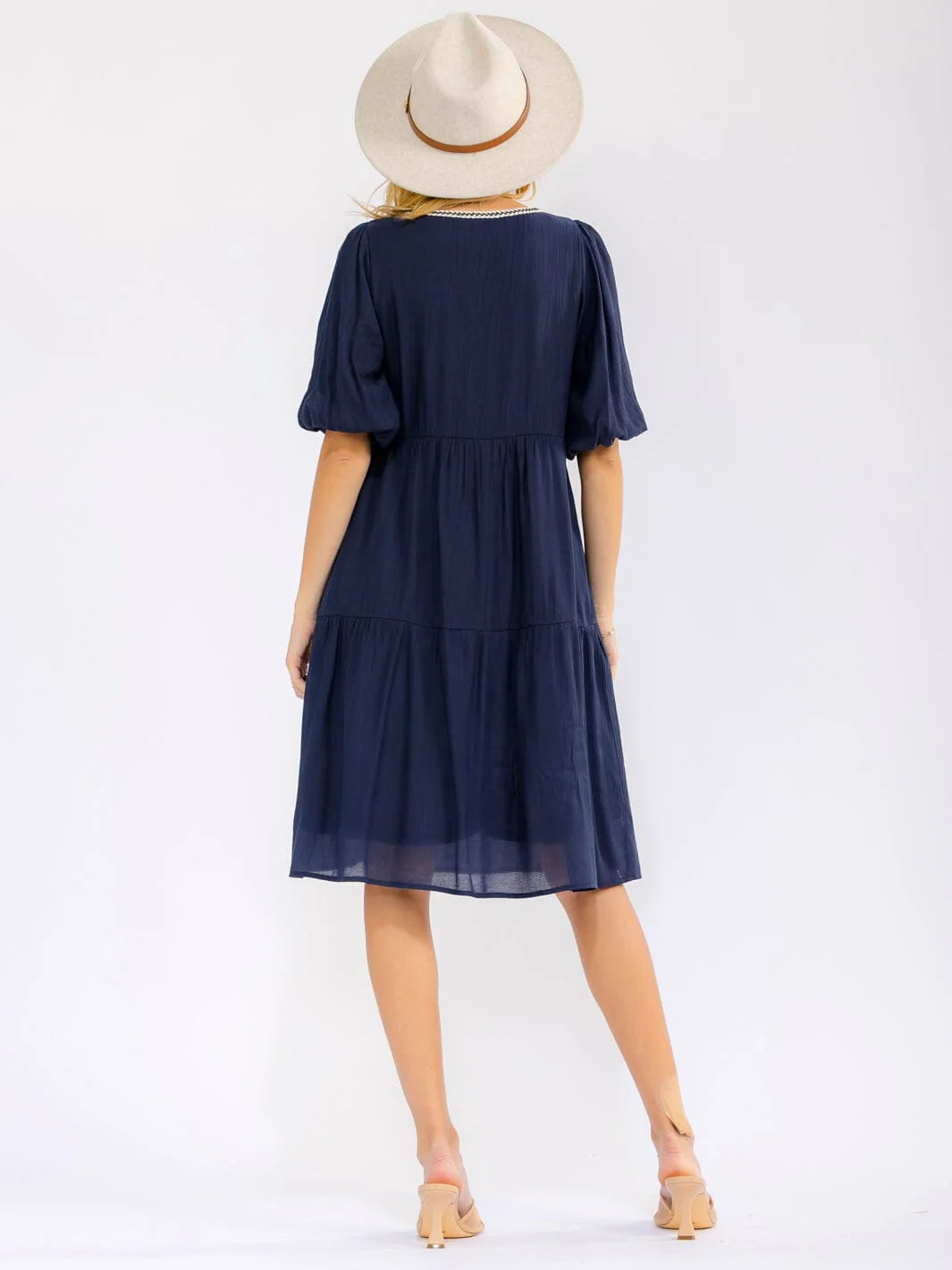 Eclipse Beauty Tiered Dress W373