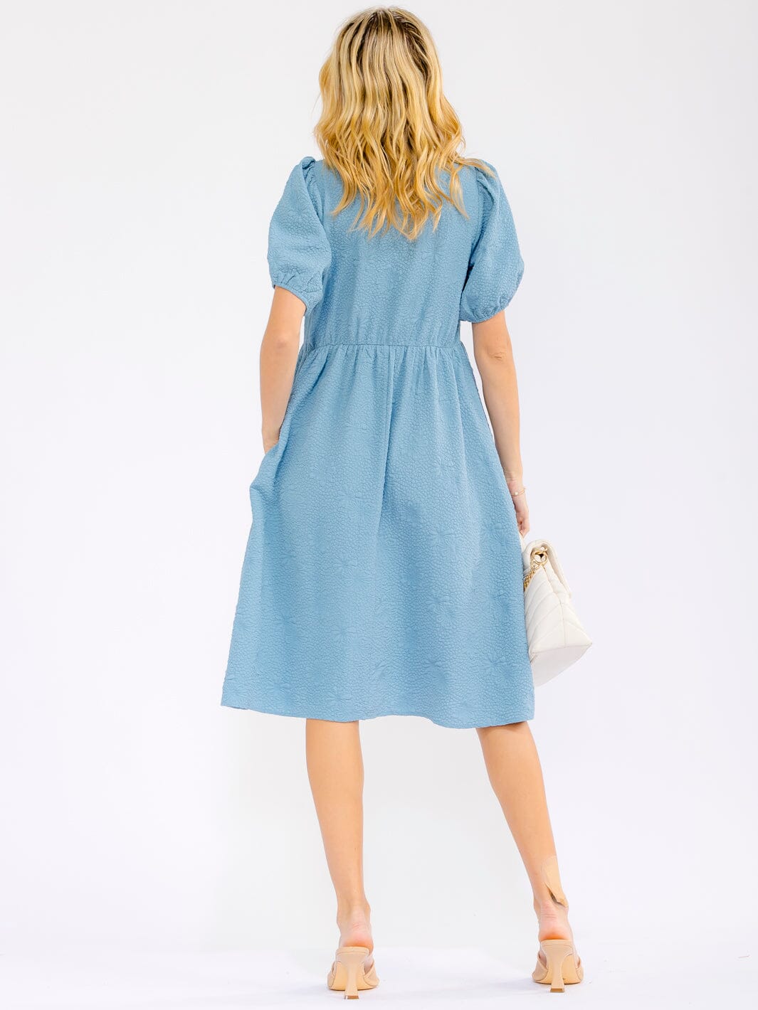 Universal Charm Textured Dress W375