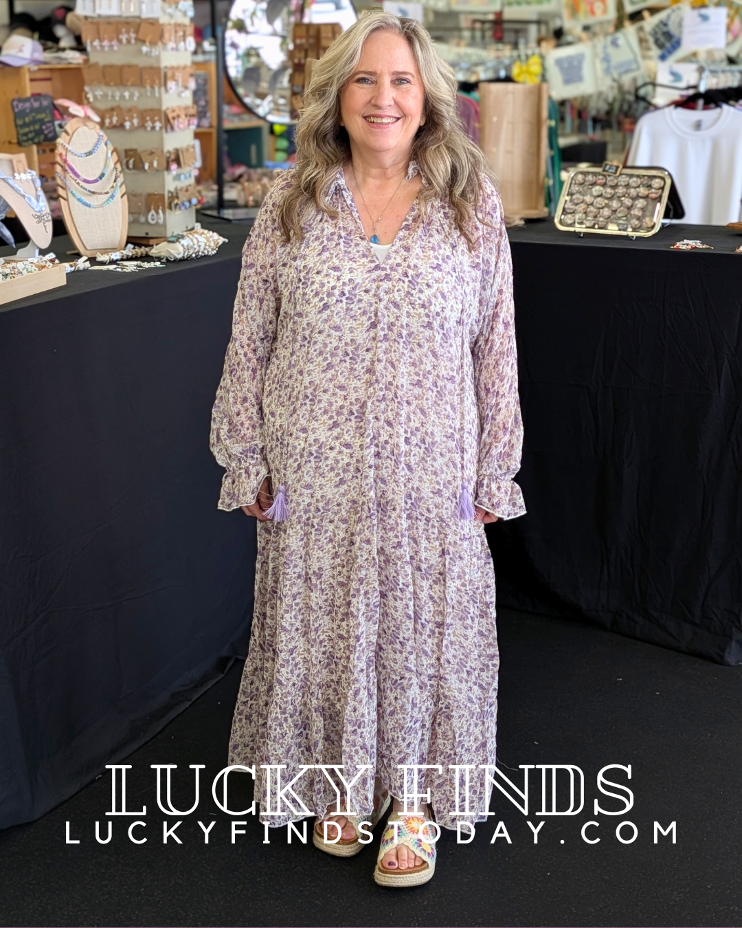 Sweet Tea Floral Maxi W386