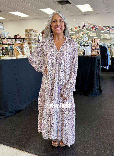 Sweet Tea Floral Maxi W386