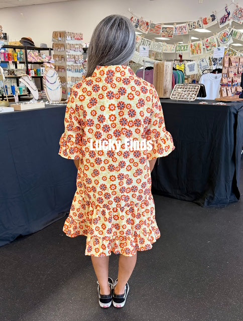 Signature Fun Floral Dress W396