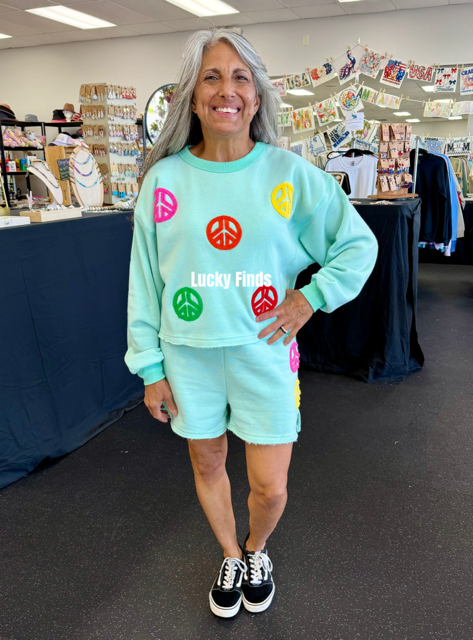 My Peaceful Shorts Set W397