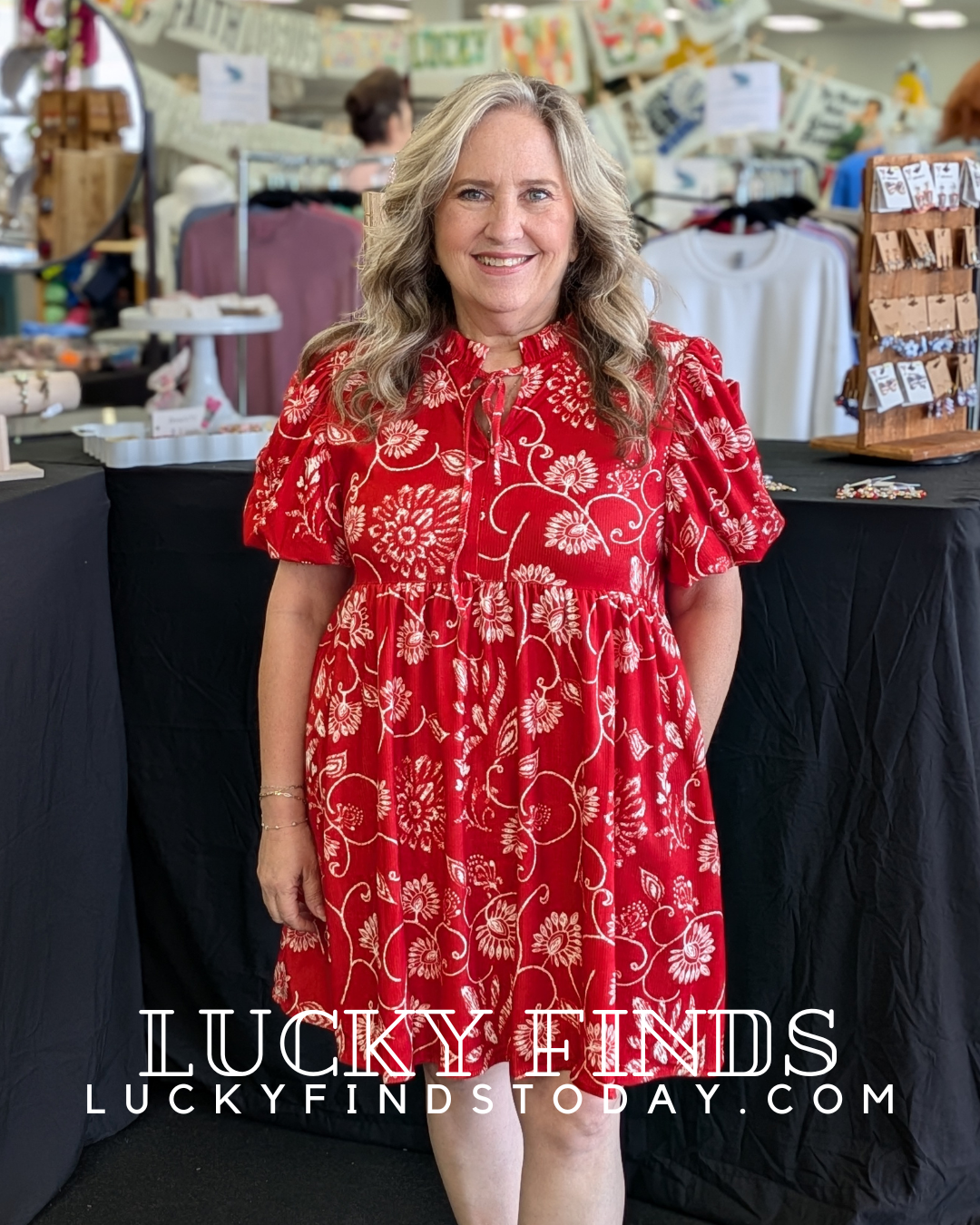 In My Favor Floral Dress W398
