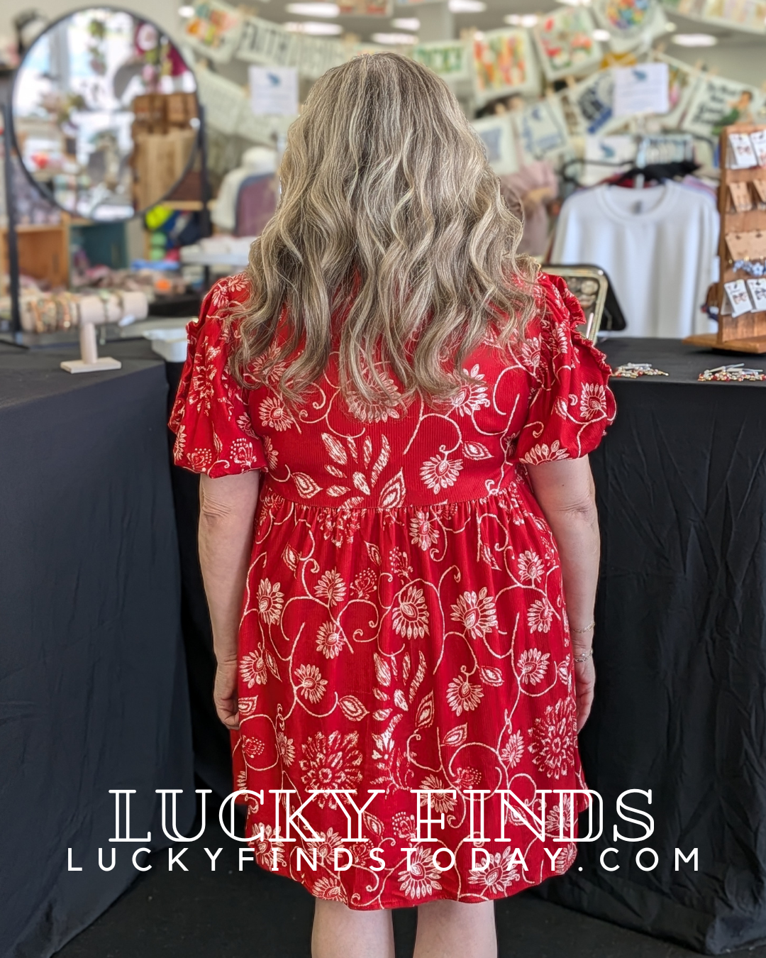 In My Favor Floral Dress W398
