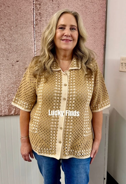 Summer Vibe Crochet Top W411