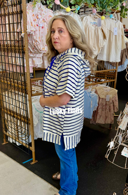 Lovely Outlook Hoodie Tunic W414