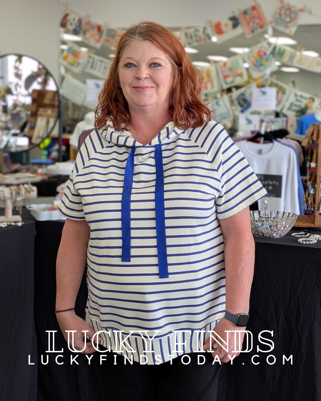 Lovely Outlook Hoodie Tunic W414