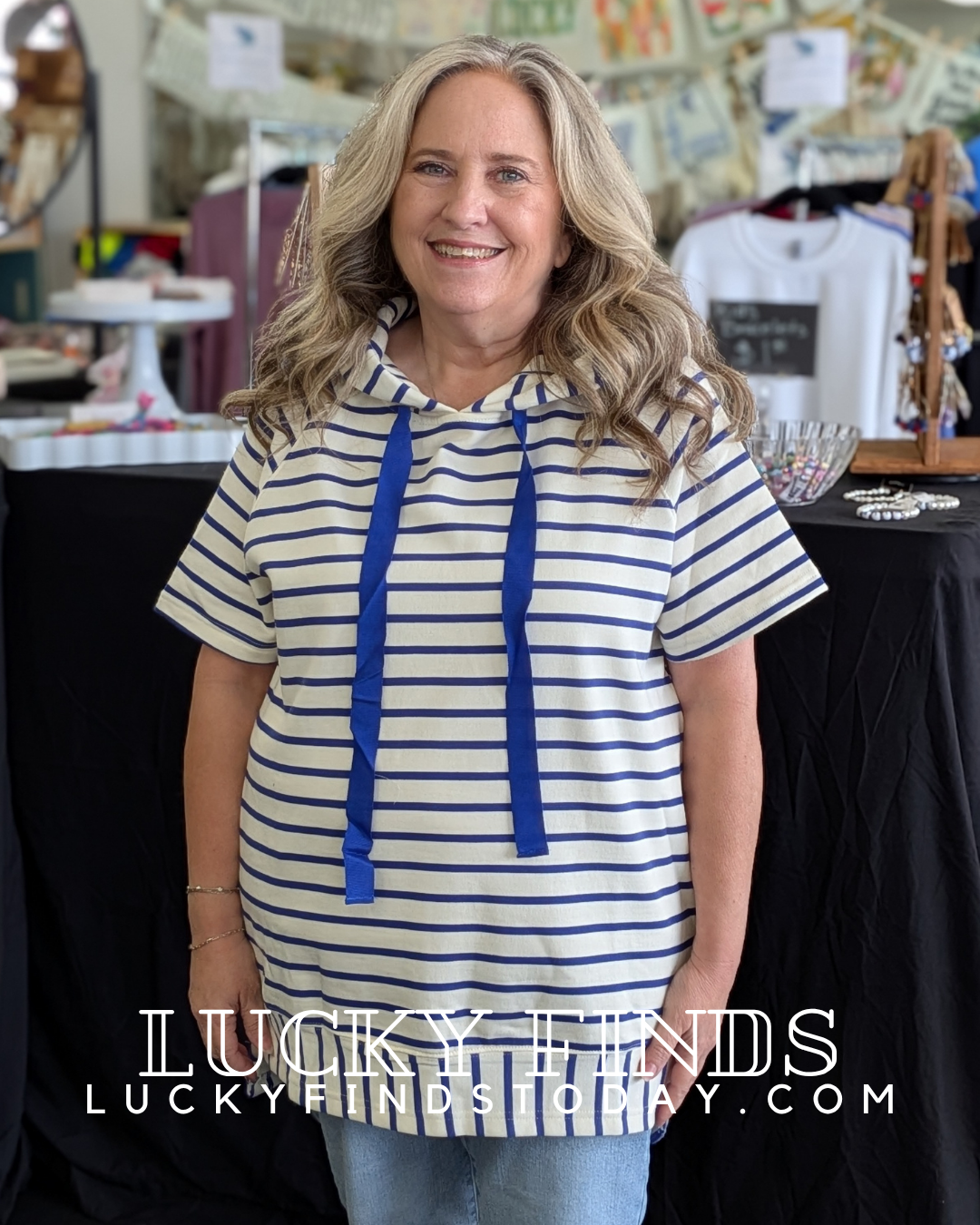 Lovely Outlook Hoodie Tunic W414