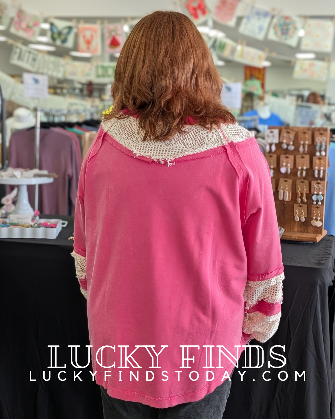 Lace Lover Curvy Top W425
