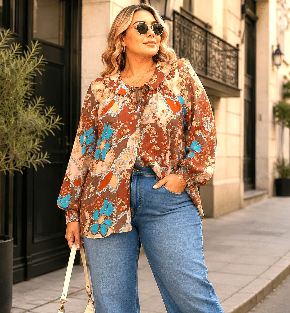 Magic Touch Curvy Top W433