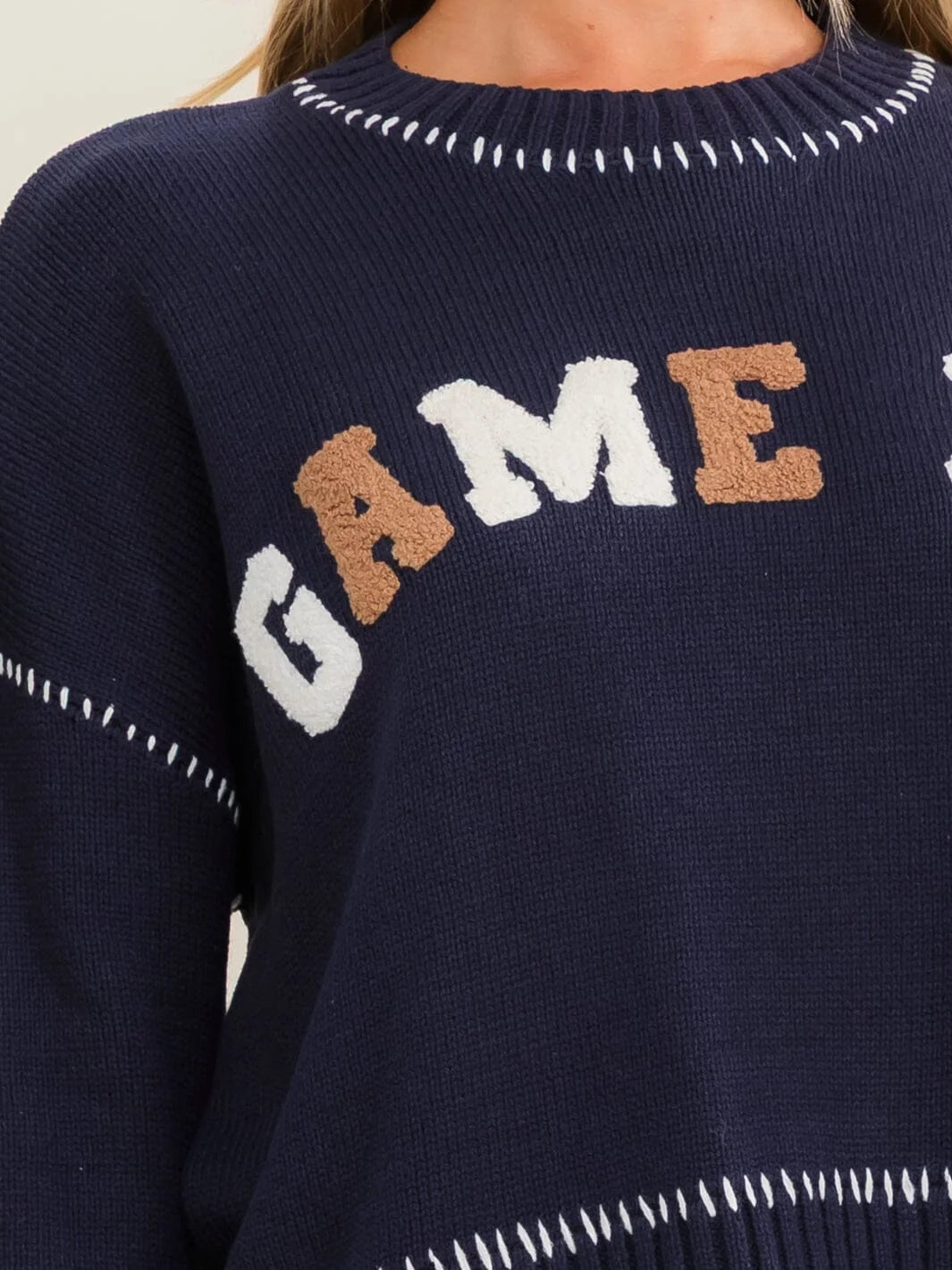 My Fav Game Day Sweater W439