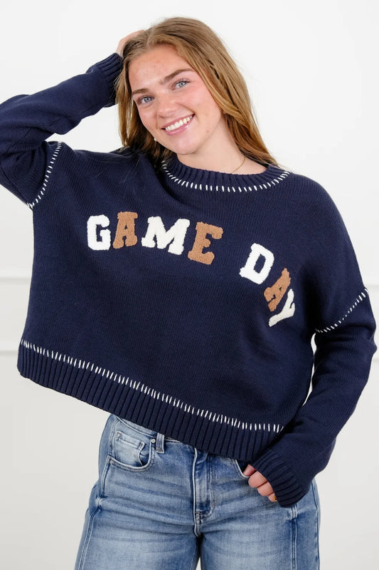 My Fav Game Day Sweater W439