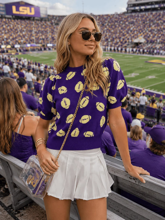 Game Day Knit Top W440