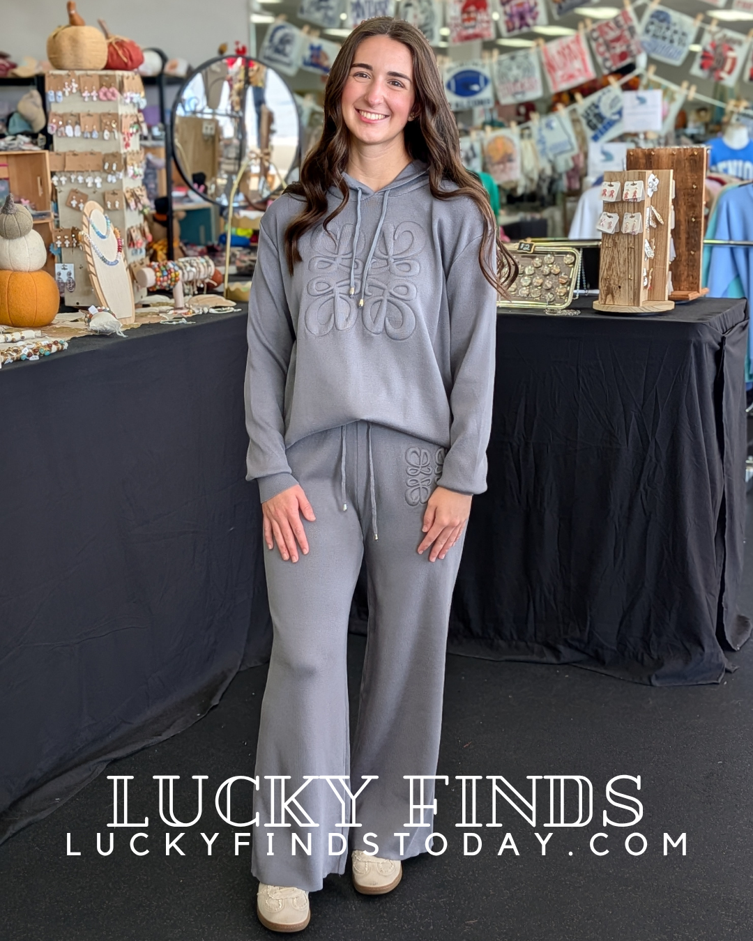 Soft Scuba Pants Set W442