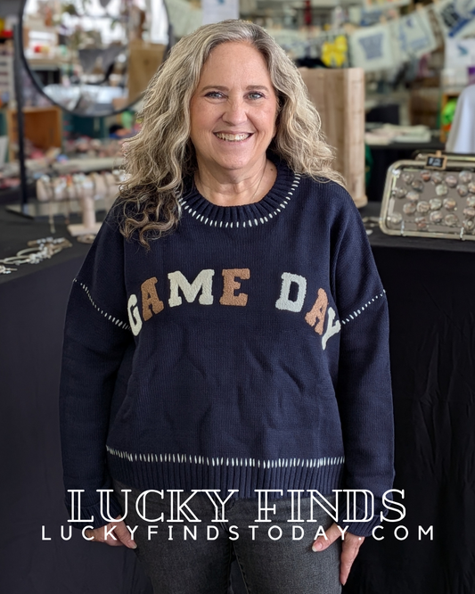 My Fav Game Day Sweater W439
