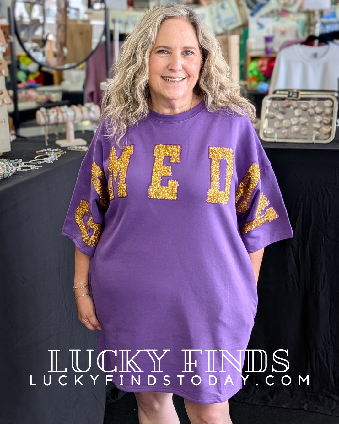 Sporty Chic GameDay Tunic W449