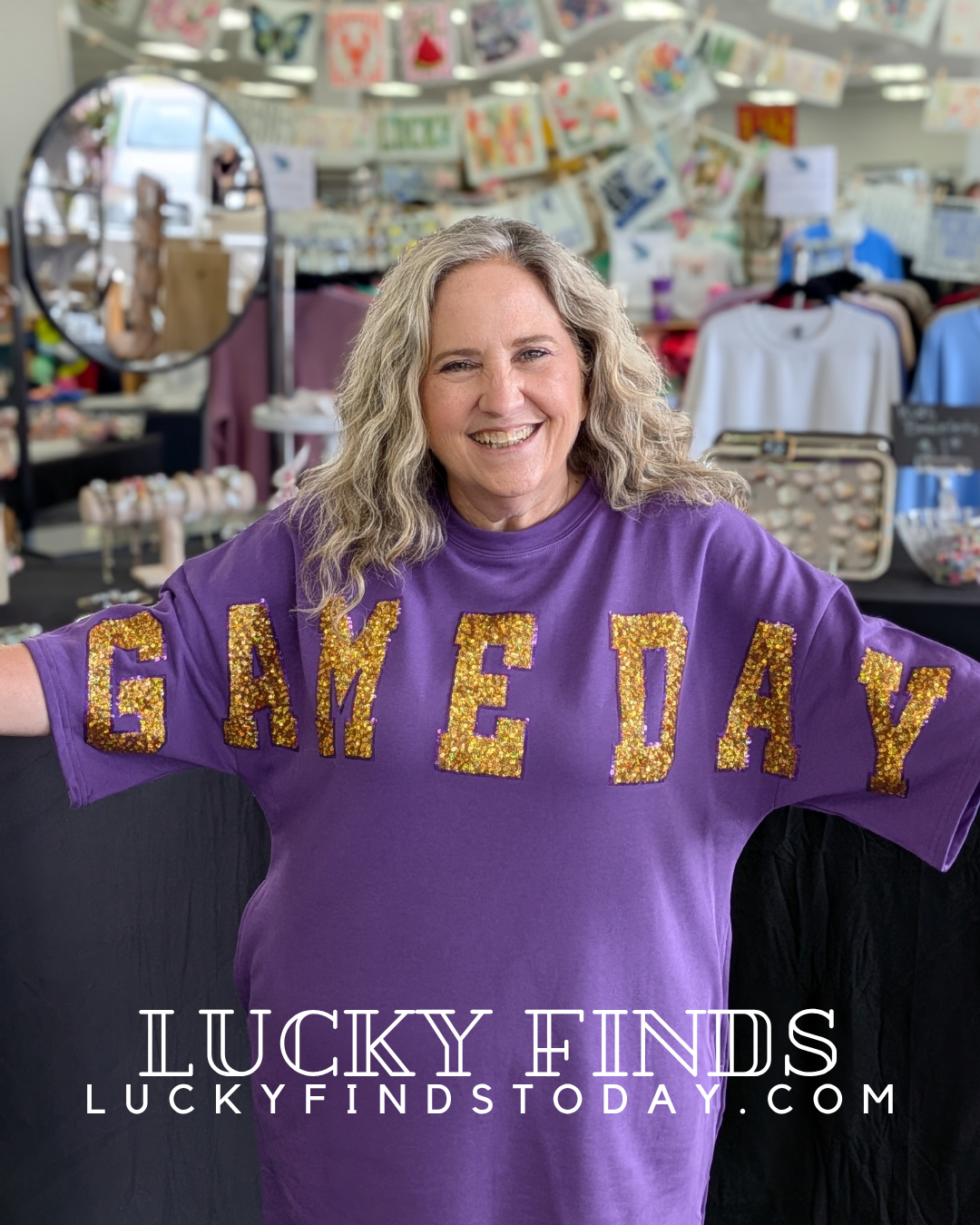 Sporty Chic GameDay Tunic W449