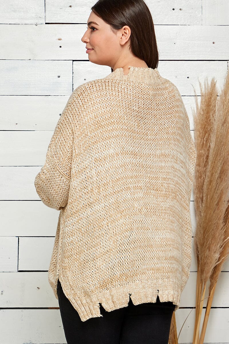 Cozy Casual Curvy SweaterW468