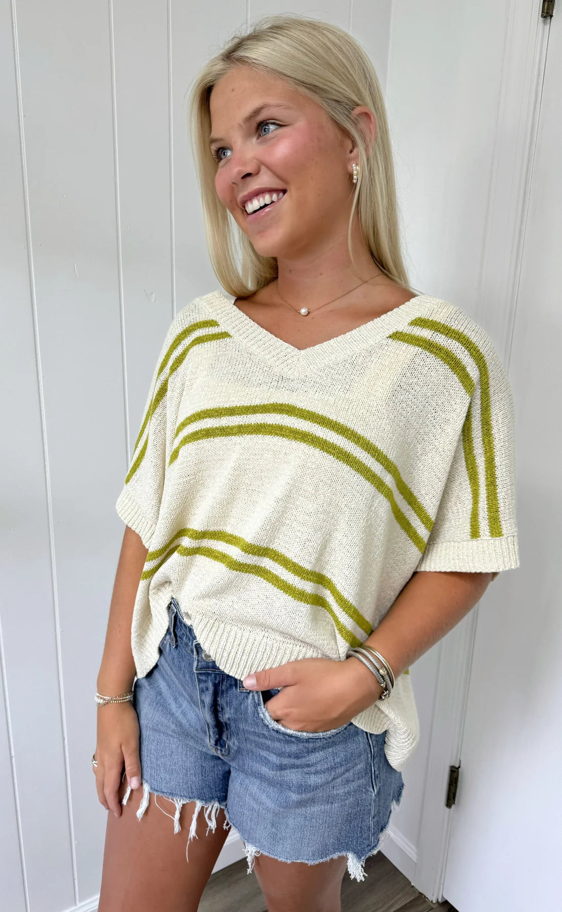 Cozy Knit Sweater Top W469