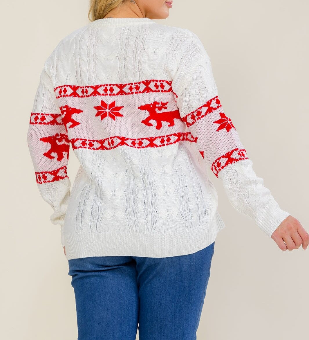 My Curvy Holiday Sweater W472