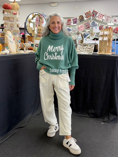 Merry Christmas Sweater Top W488