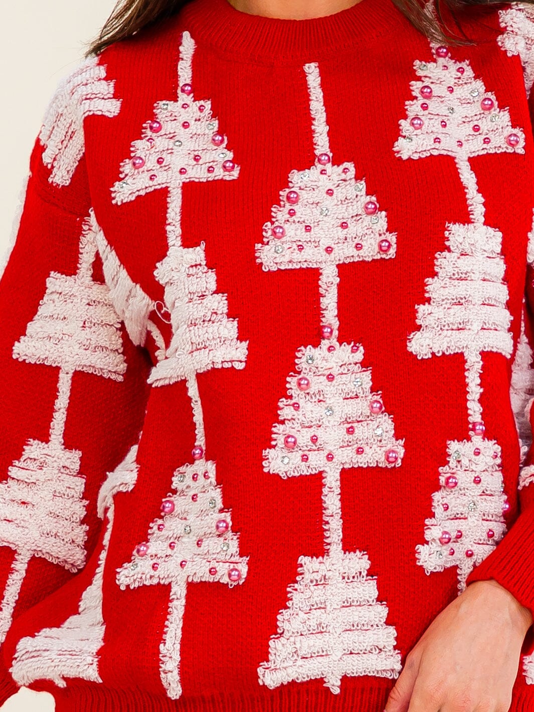 Christmas Tree Sweater Top W497