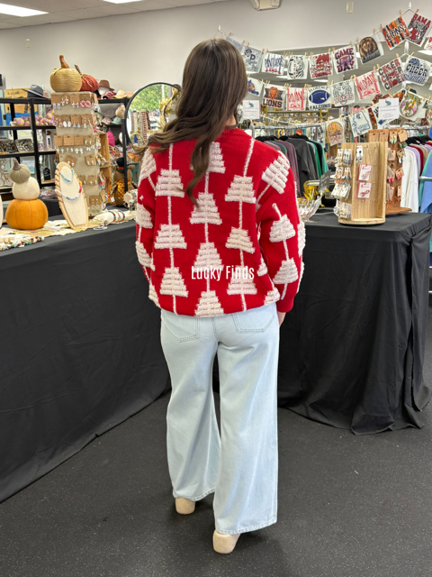 Christmas Tree Sweater Top W497
