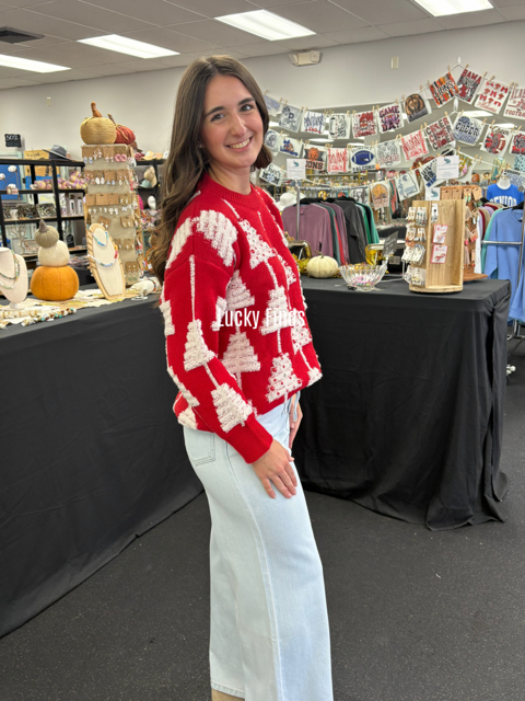 Christmas Tree Sweater Top W497
