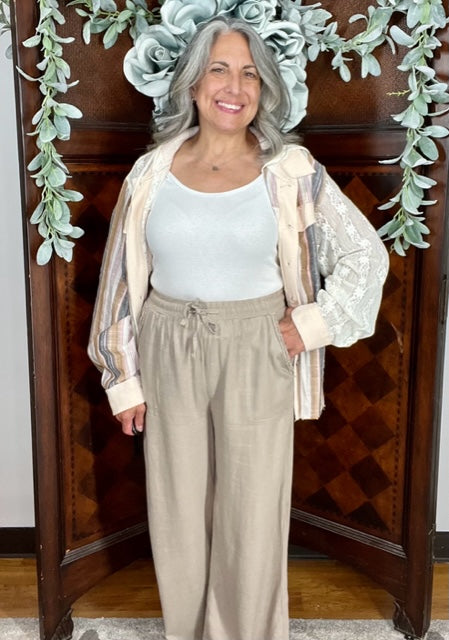 My Comfy Linen Pants Z729