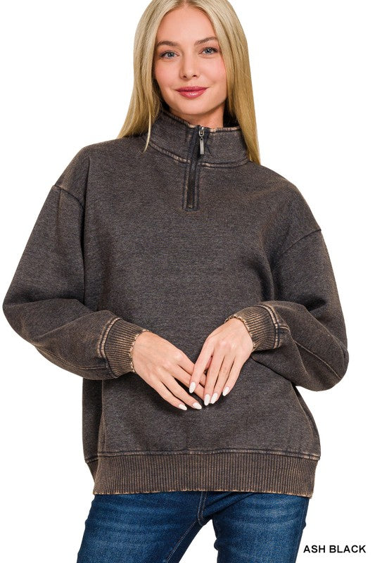 Staying True Pullover Top Z786