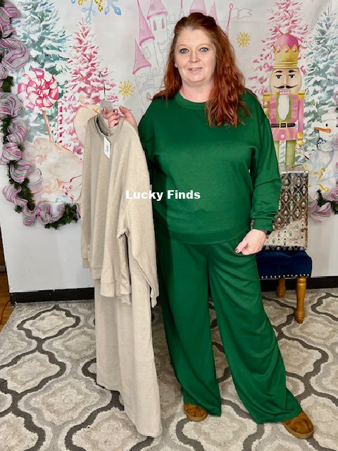 NYC Curvy Scuba Pants Set Z798