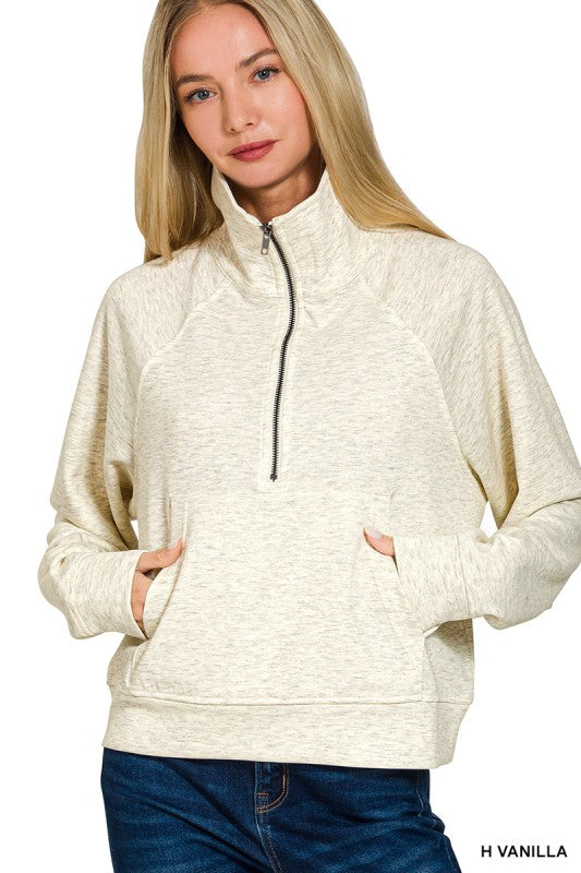 Fancy Scuba Pullover Top Z800