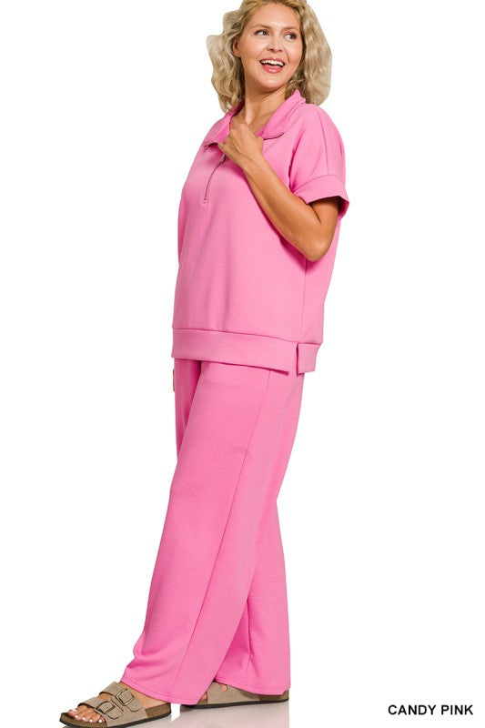 Kiss Me Scuba Pants Set Z812