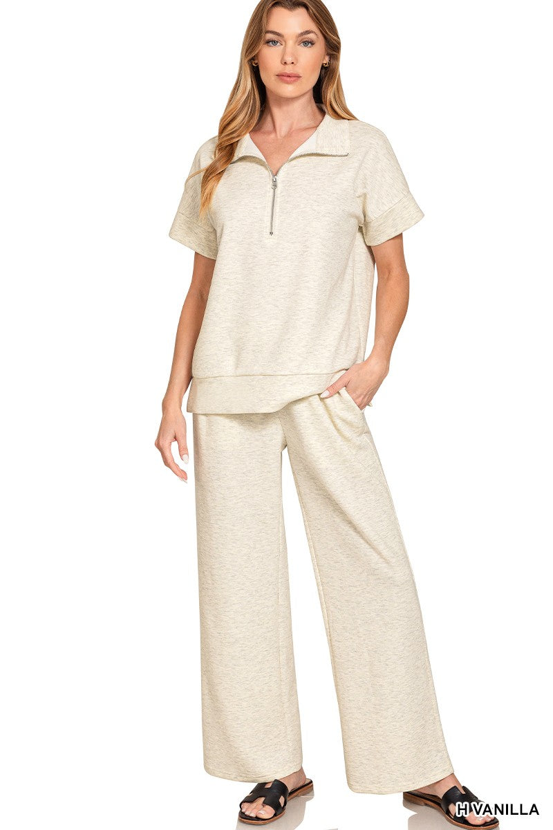 Kiss Me Scuba Pants Set Z812