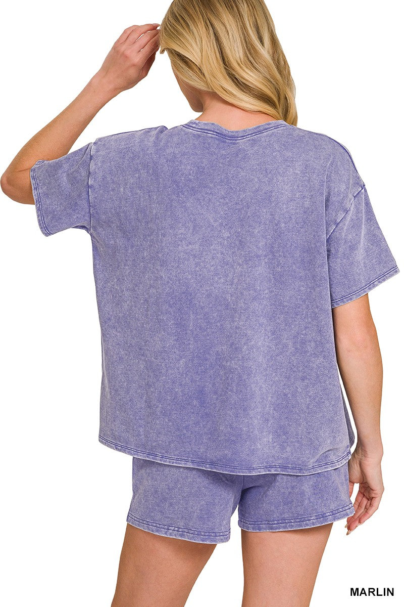 Walk By You Shorts Set Z826