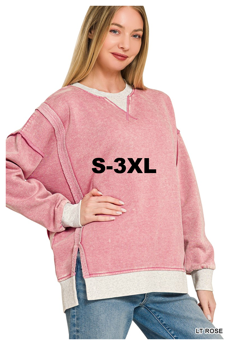 Cozy Fall Comfy Top Z834