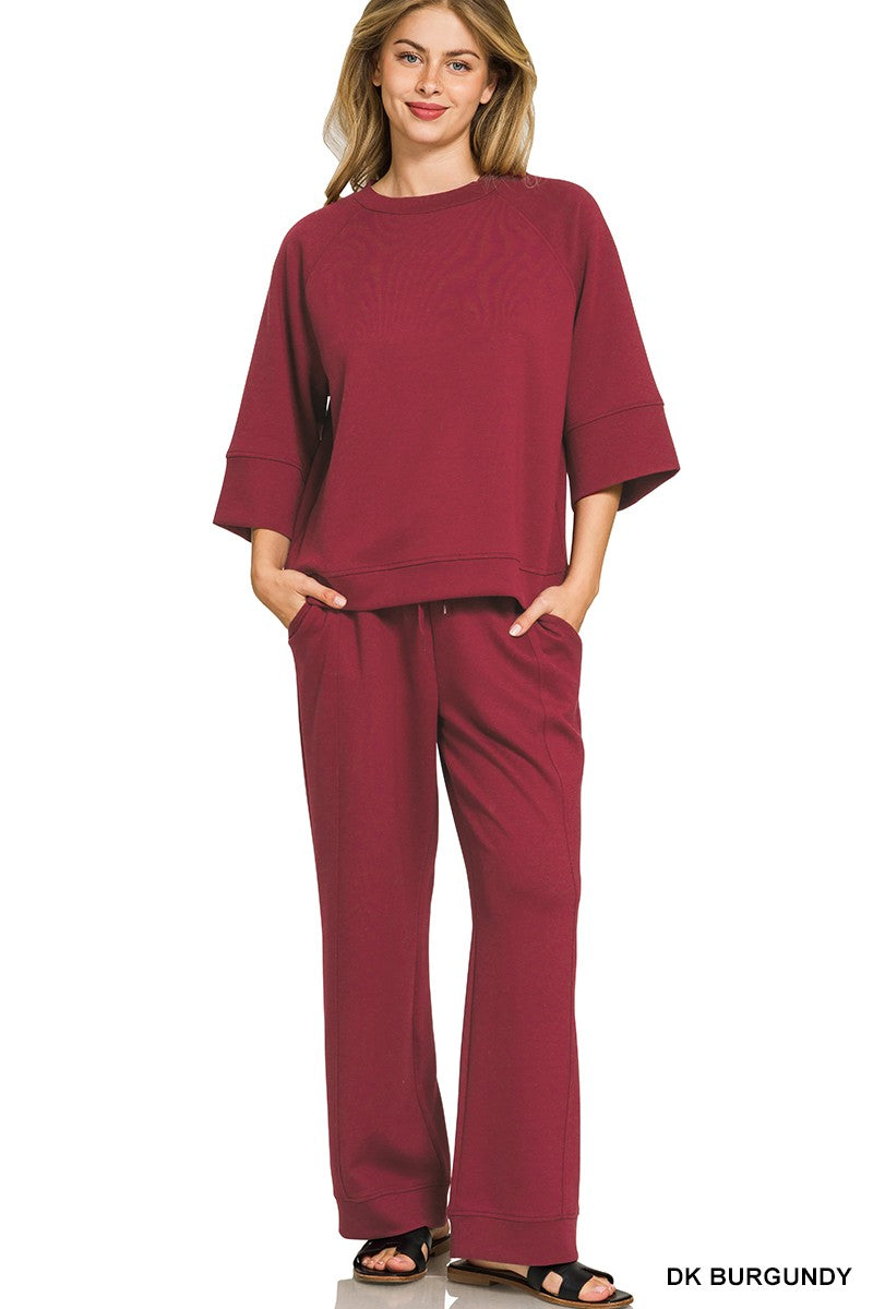 Fancy Scuba Pants Set Z838