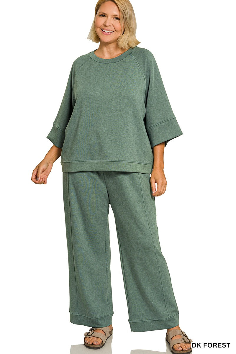 Fancy Scuba Pants Set Z838