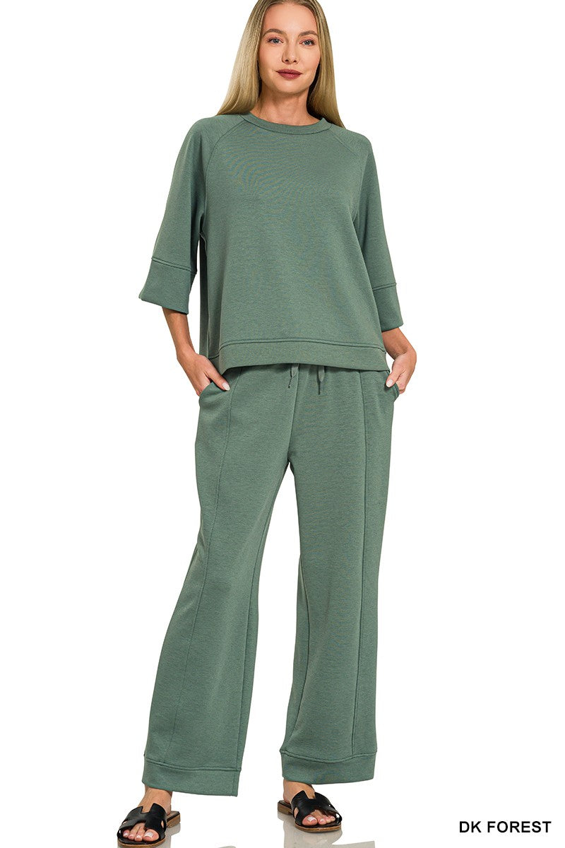 Fancy Scuba Pants Set Z838