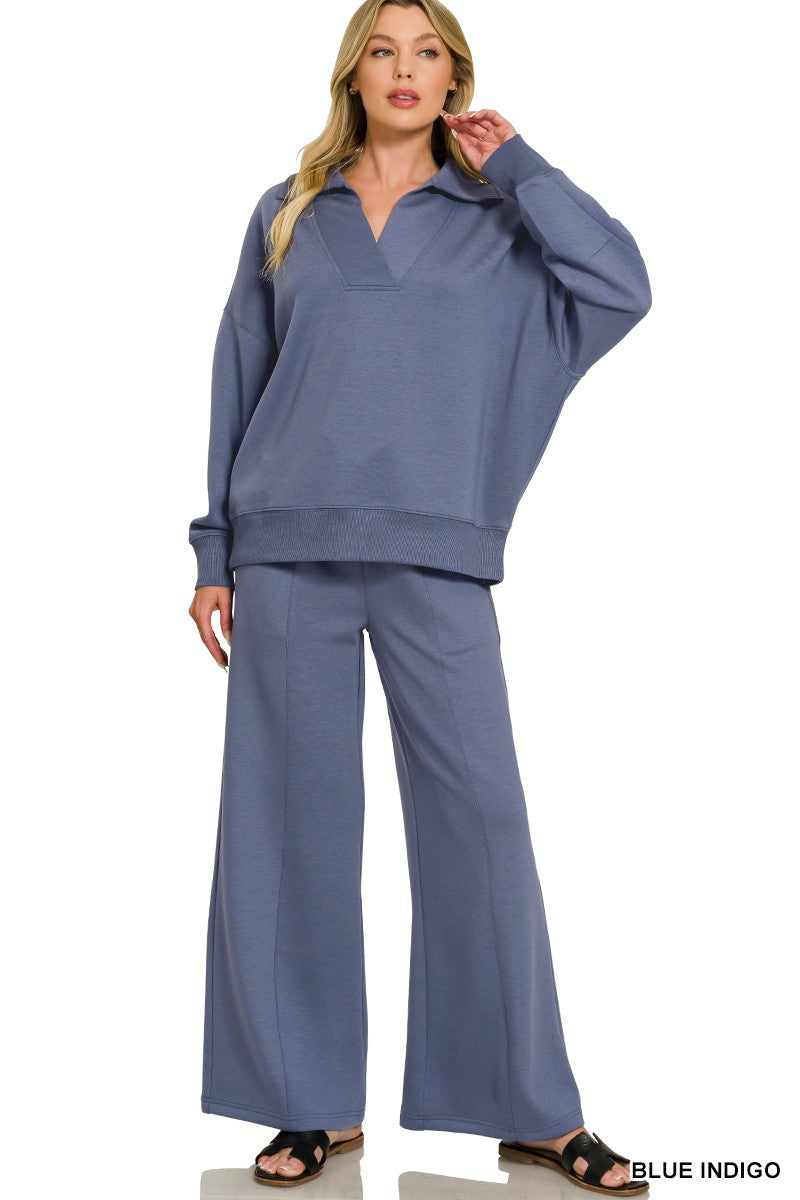 Darling Scuba Pants Set Z839