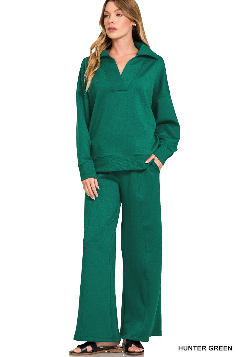 Darling Scuba Pants Set Z839