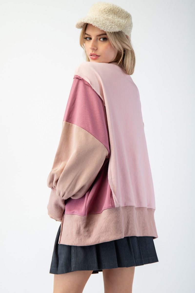 Wander  Easel Sequin Patch Top P555 Arriving Weds July 8th